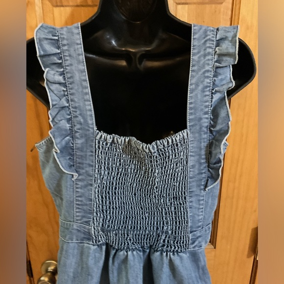 NWOT Japan Denim Shift Dress - Picture 4 of 5